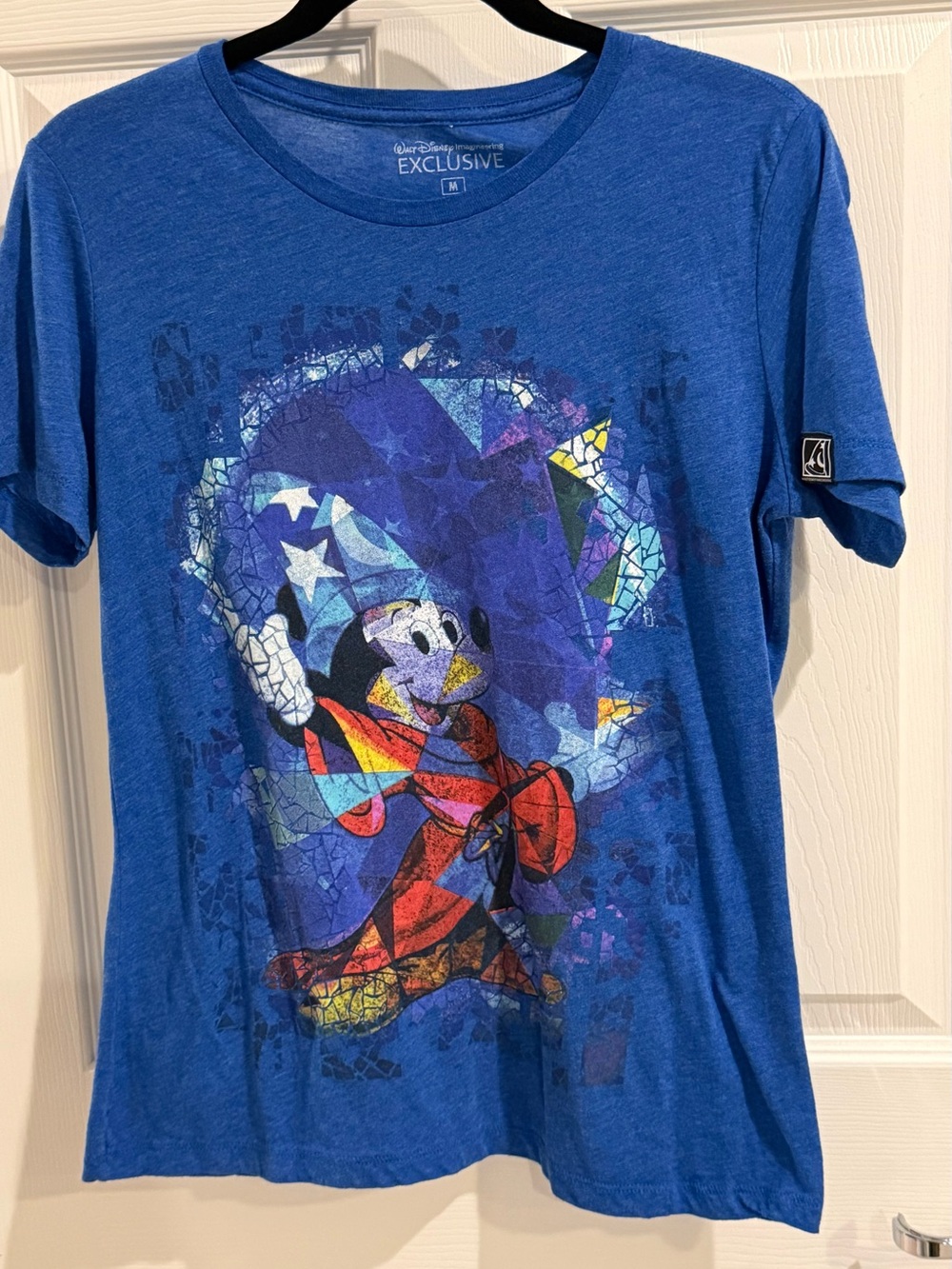 WDI Disney Imagineering Sorcerer Mickey Exclusive Shirt Blue M